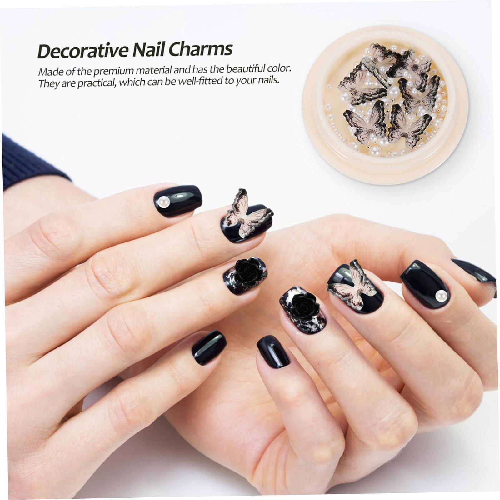 Украшения для ногтей, бриллиант для ногтей, 4 коробки, украшения для ногтей, наклейки, драгоценные камни, подвеска для ногтей в форме цветка, драгоценные камни для ногтей, смола для самостоятельного изготовления, фото №7