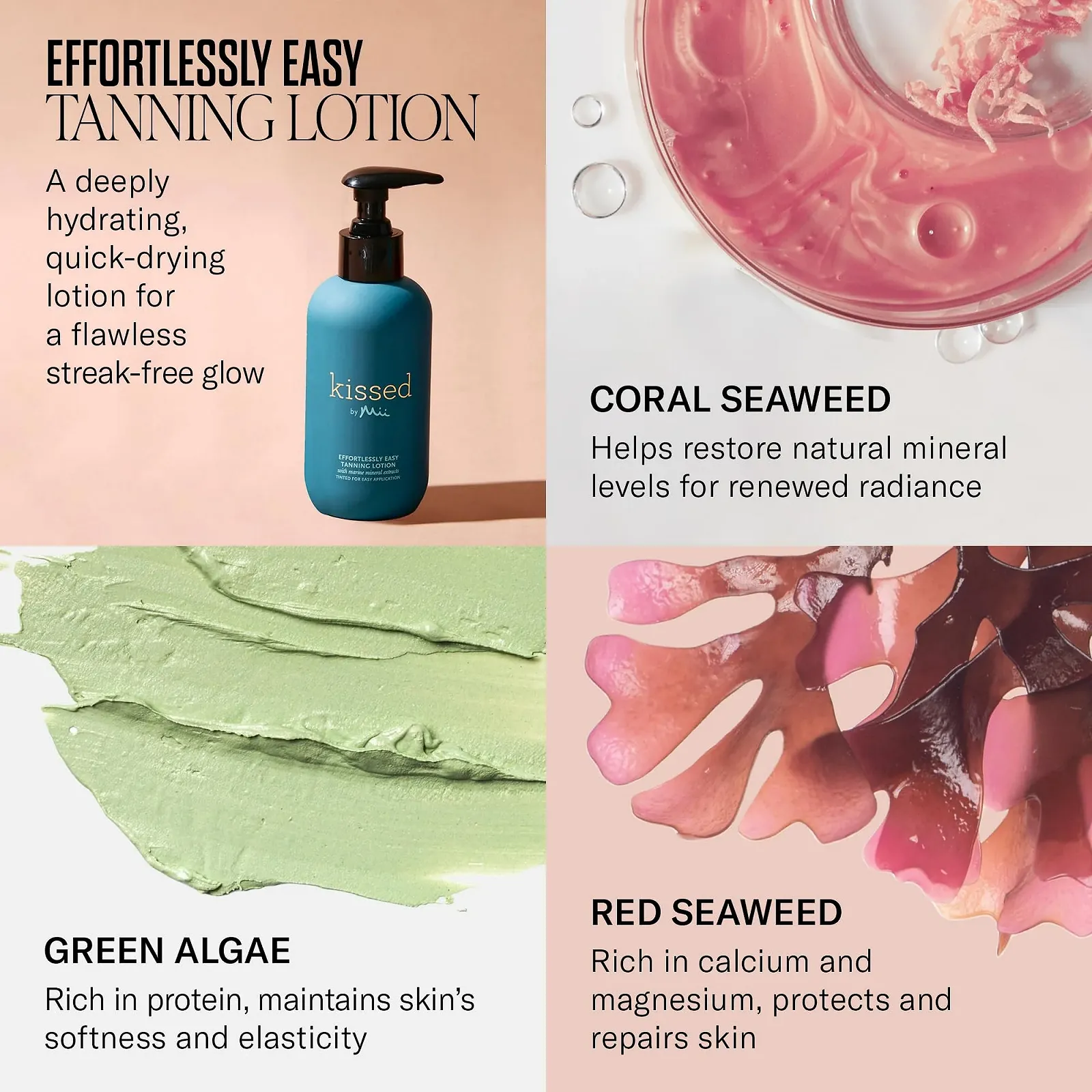 Лосьйон для автозасмаги Mii Cosmetics Kissed Effortlessly Easy Tanning Dark 200 мл, фото №3 Лосьйон для автозасмаги Mii Cosmetics Kissed Effortlessly Easy Tanning Dark 200 мл, фото №3