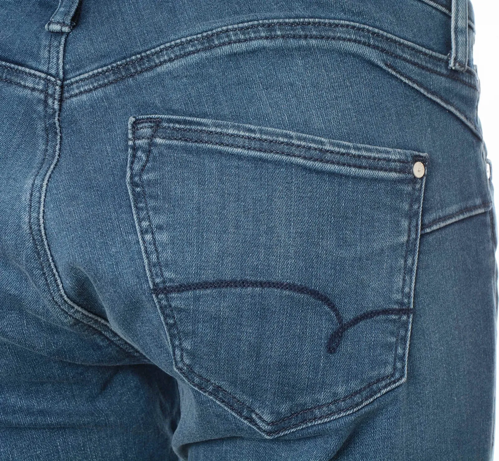 Женские джинсовые штаны MAVI ADRIANA Dark Blue Brushed Glam - 26, фото №9 Женские джинсовые штаны MAVI ADRIANA Dark Blue Brushed Glam - 26, фото №9