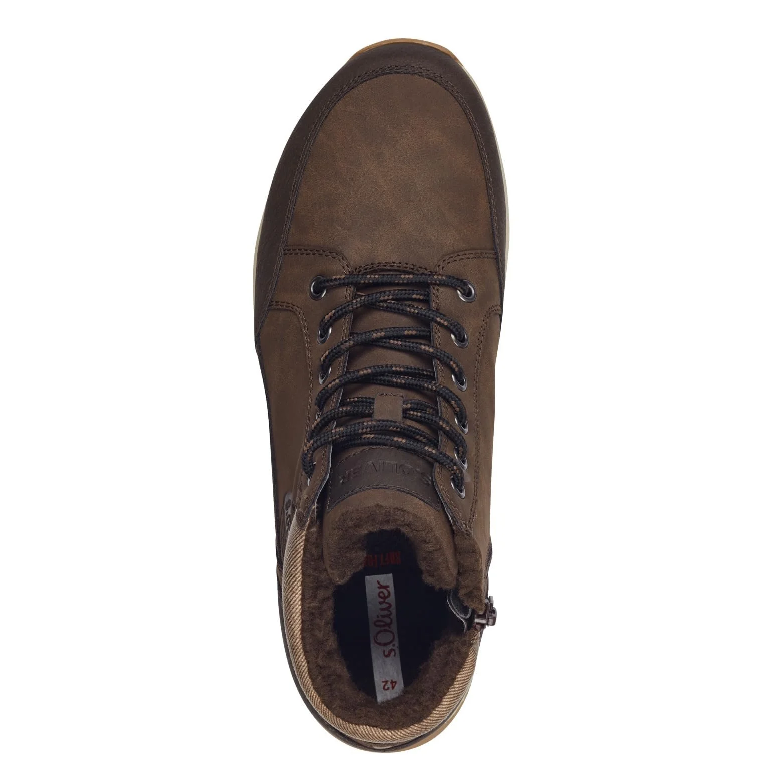 Високі Кросівки s.Oliver Чоловічі з Підкладкою Водовідштовхувальні Веганські, фото №3 Високі Кросівки s.Oliver Чоловічі з Підкладкою Водовідштовхувальні Веганські, фото №3