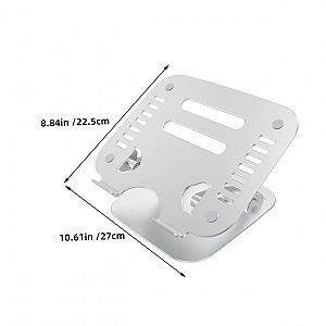 Подставка для ноутбука NUOBESTY Регулируемая Портативная Складная Алюминиевая synthetic.ua - Фото 1