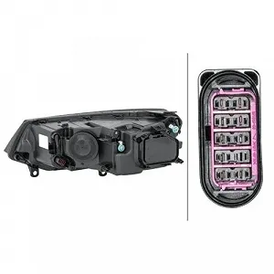 Фара основная HELLA 1EJ 010 328-221 для AUDI VW, правая synthetic.ua - Фото 1