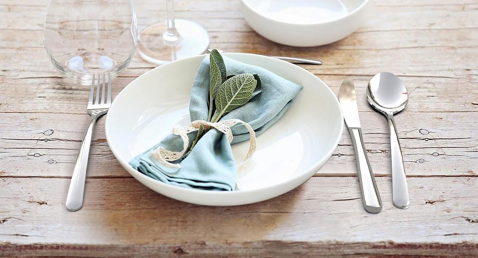 Набор столовых приборов Lagostina Ambra 14430650524 24 предмета нержавеющая сталь, фото №4 Набор столовых приборов Lagostina Ambra 14430650524 24 предмета нержавеющая сталь, фото №4