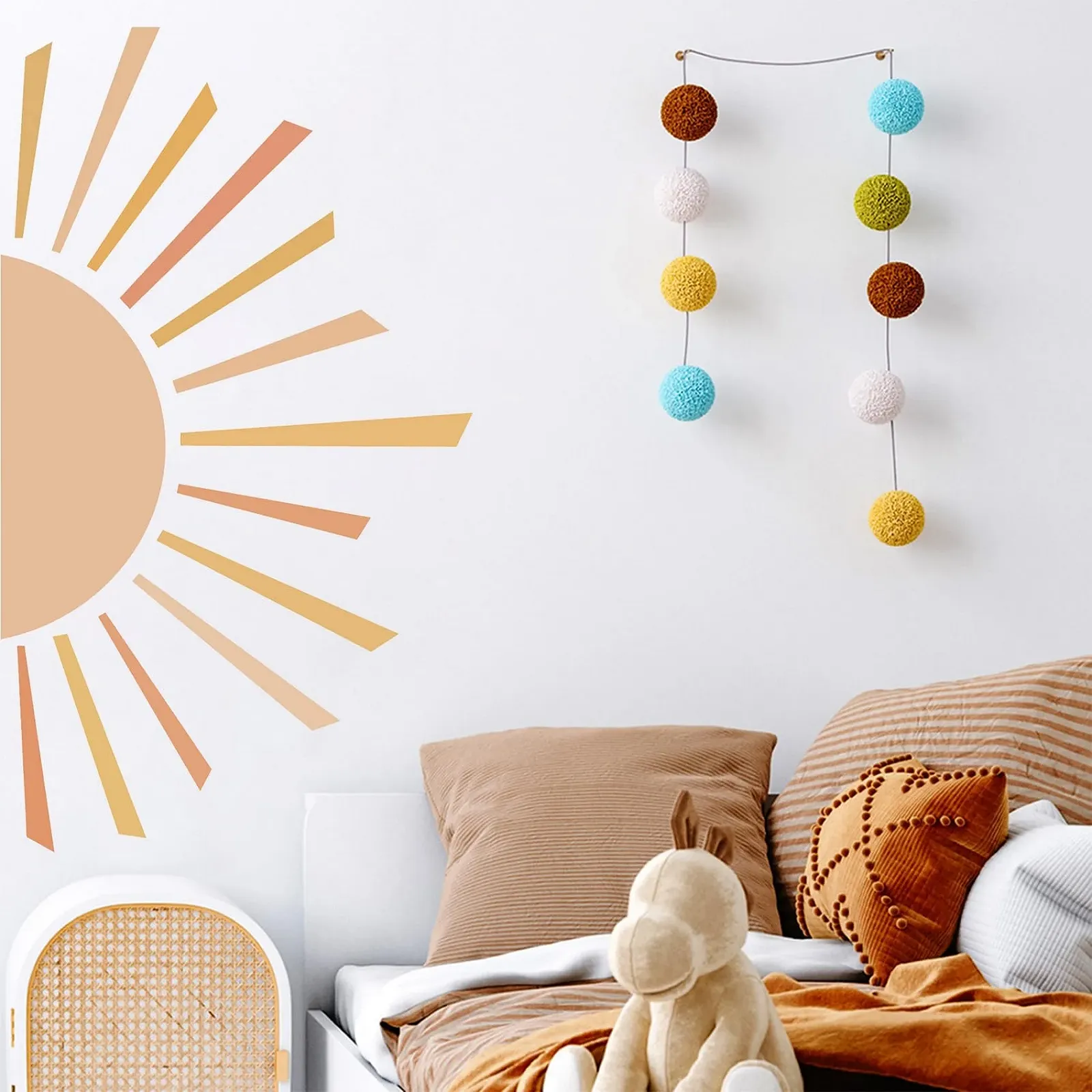 Наклейка на стіну hanlongyu Сонце Boho Декоративна Самоклейна, фото №3 Наклейка на стіну hanlongyu Сонце Boho Декоративна Самоклейна, фото №3