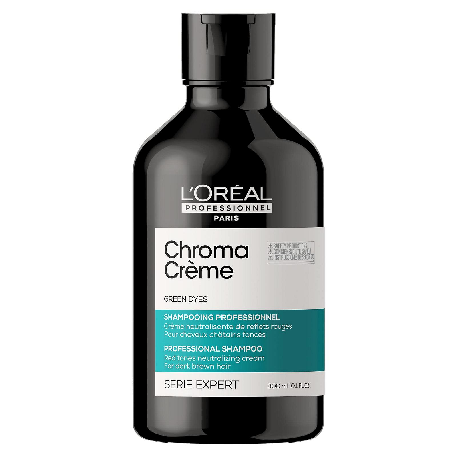 Шампунь L'Oreal Professionnel Chroma Crème Green Dyes 300 мл, фото №1 Шампунь L'Oreal Professionnel Chroma Crème Green Dyes 300 мл, фото №1