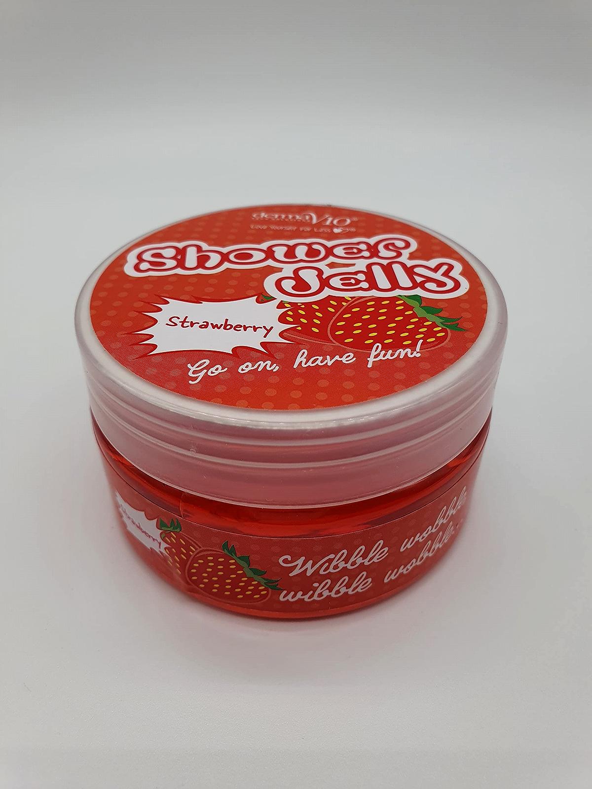 Гелі для душу Derma V10 Lemon & Strawberry Vegan, 100 мл (Упаковка 2 шт.), фото №3