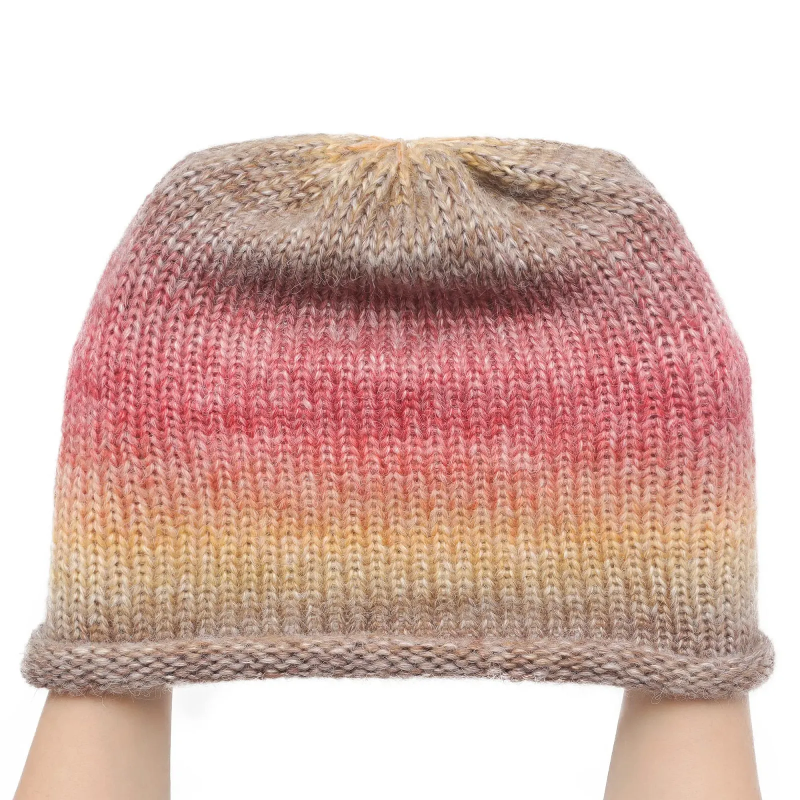 Вязаная шапка-бини ZLYC, мягкая зимняя эластичная, фото №5 Вязаная шапка-бини ZLYC, мягкая зимняя эластичная, фото №5