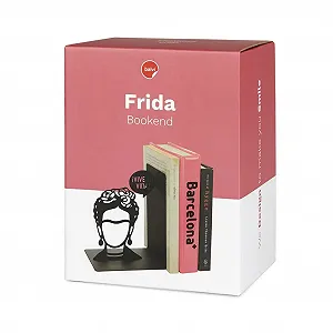 Тримач для книг Balvi Frida Декоративна фігура Frida Iron 17 см, чорний synthetic.ua - Фото 1
