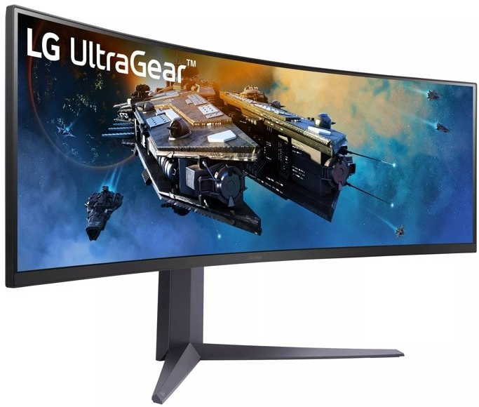 Монитор 44.5" LG 45GR65DC-B 2K VA 200 Гц, фото №2