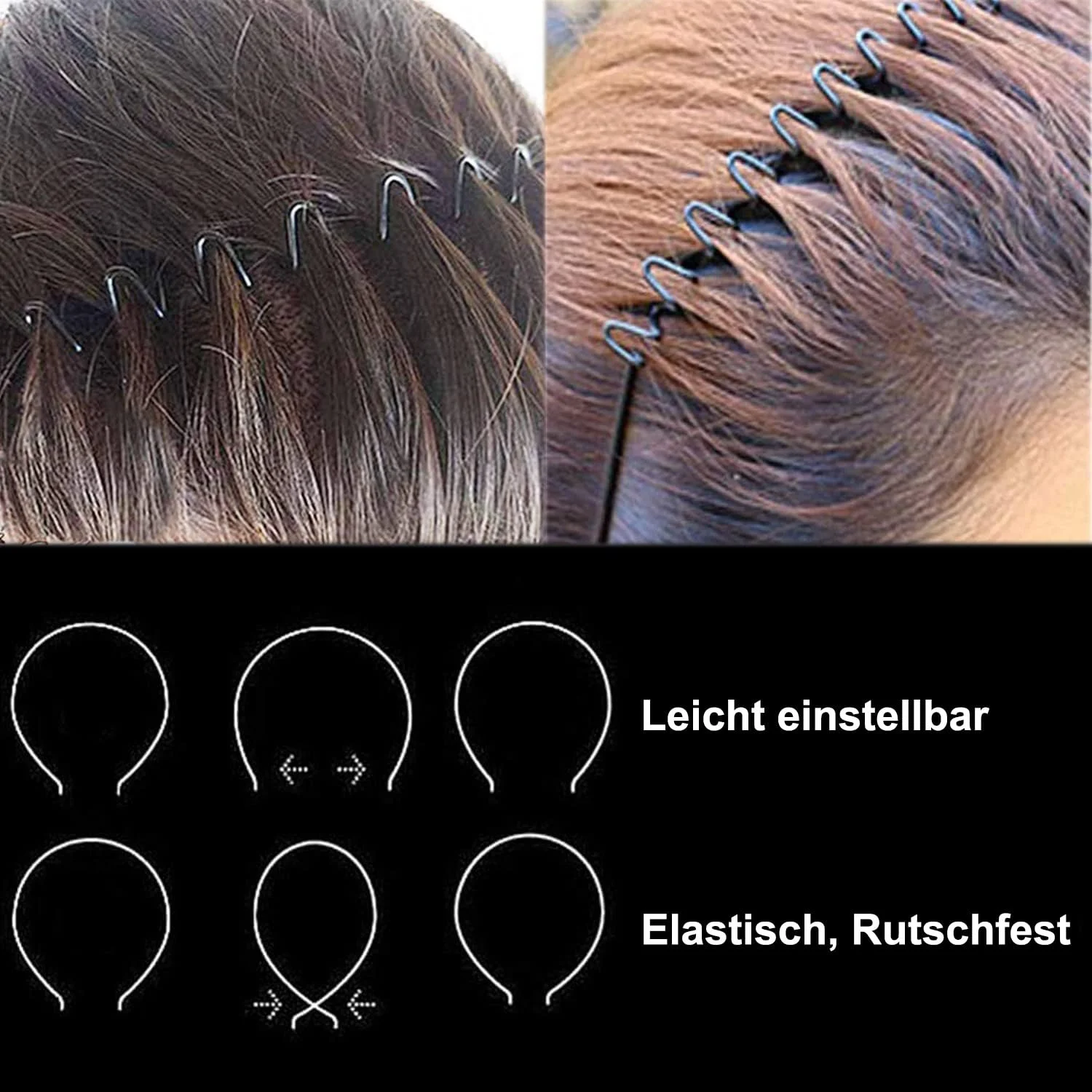 Обруч Металлический Черный, фото №6