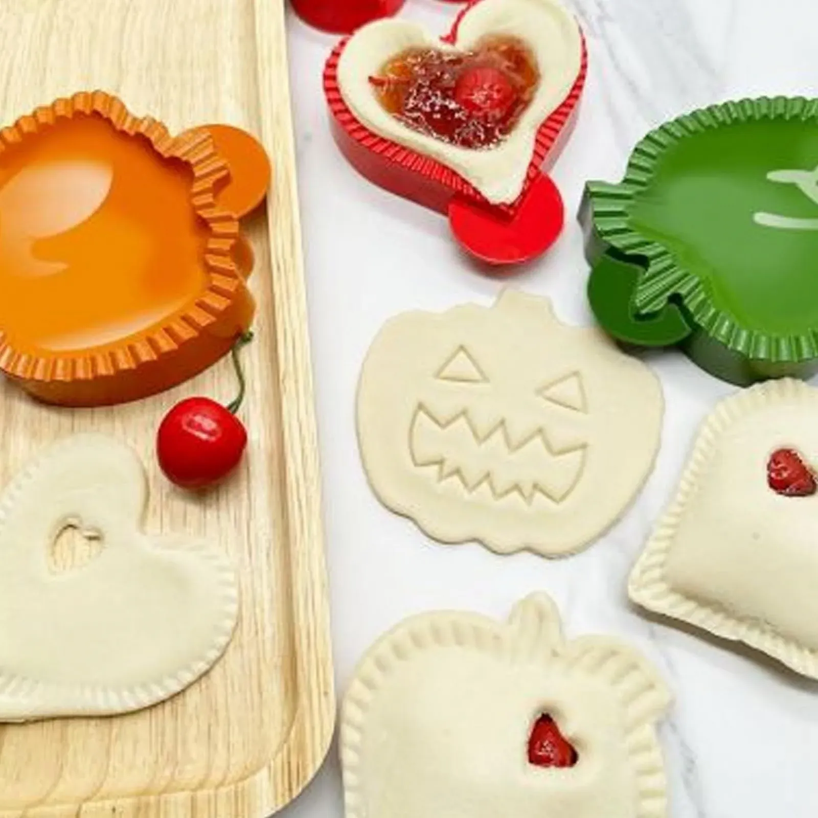 Набор форм для мини-пирогов Pie Baking Set 3 шт. ручные мини-тыква, фото №7 Набор форм для мини-пирогов Pie Baking Set 3 шт. ручные мини-тыква, фото №7