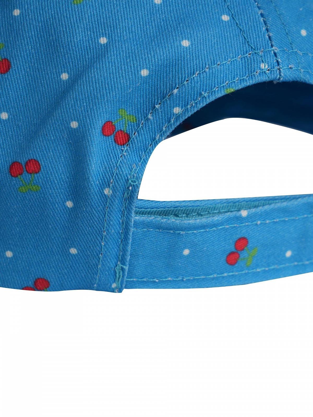 Бейсболка SCHIETWETTER з принтом вишні регульована 100% бавовна, фото №5