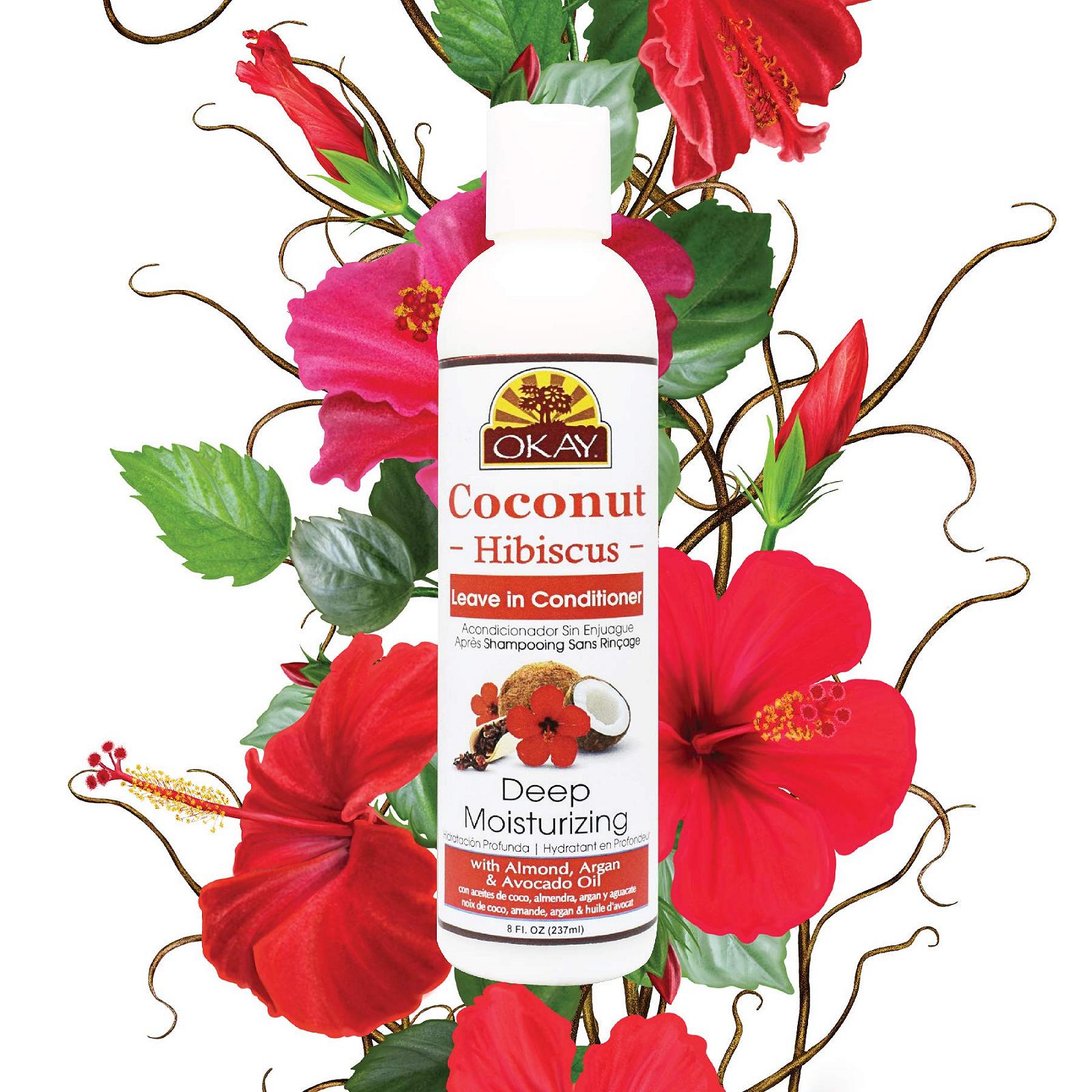 Кондиционер Okay Coco & Hib Leave In 8 унций, фото №6