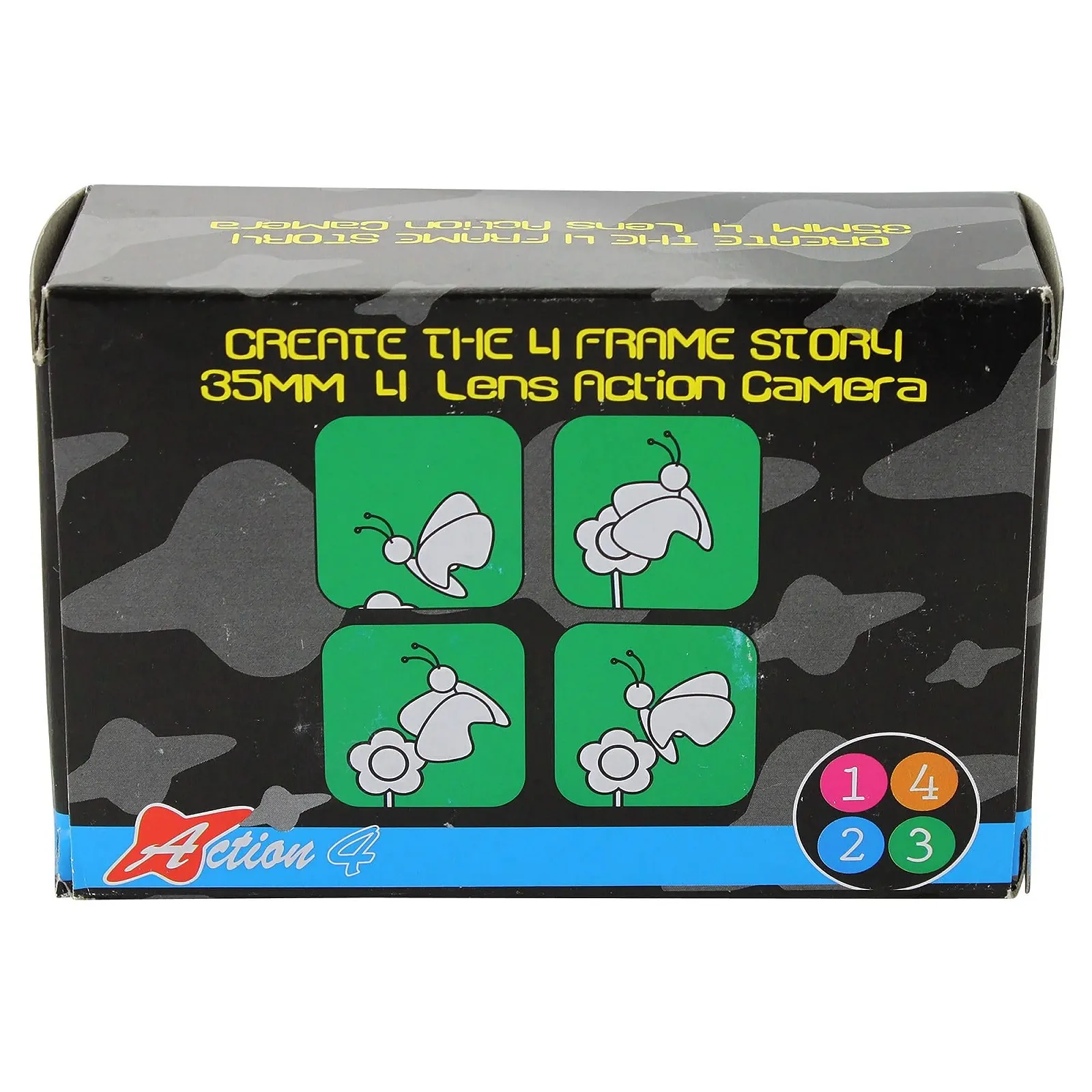 Камера з 4 лінзами Freak Scene Star Camera 35 mm White/Orange, фото №4