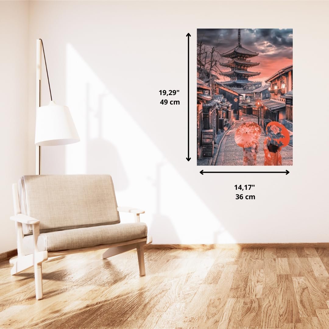 Пазл Clementoni Collection Вечер в Киото 500 деталей Compact Box 35599, фото №5