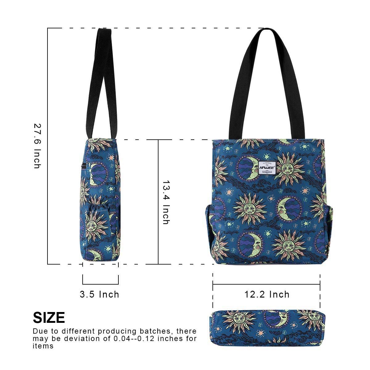 Сумка Hawee, жіноча, з блискавкою: повсякденна, на плече, велика, водонепроникна, для покупок, подорожей, роботи, школи, повсякденного життя, спортзалу, пляжу, фото №3 Сумка Hawee, жіноча, з блискавкою: повсякденна, на плече, велика, водонепроникна, для покупок, подорожей, роботи, школи, повсякденного життя, спортзалу, пляжу, фото №3