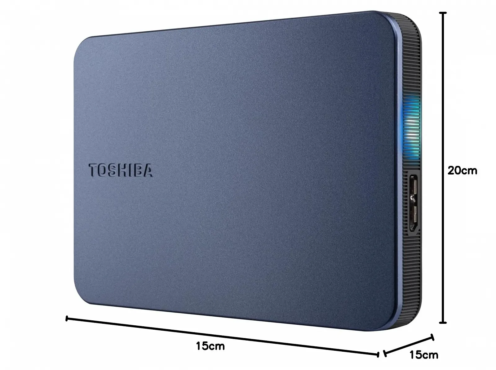 Внешний жесткий диск Toshiba Canvio Gaming HDTX220EK3AA 2TB USB 3.2 Gen 1 Black, фото №7