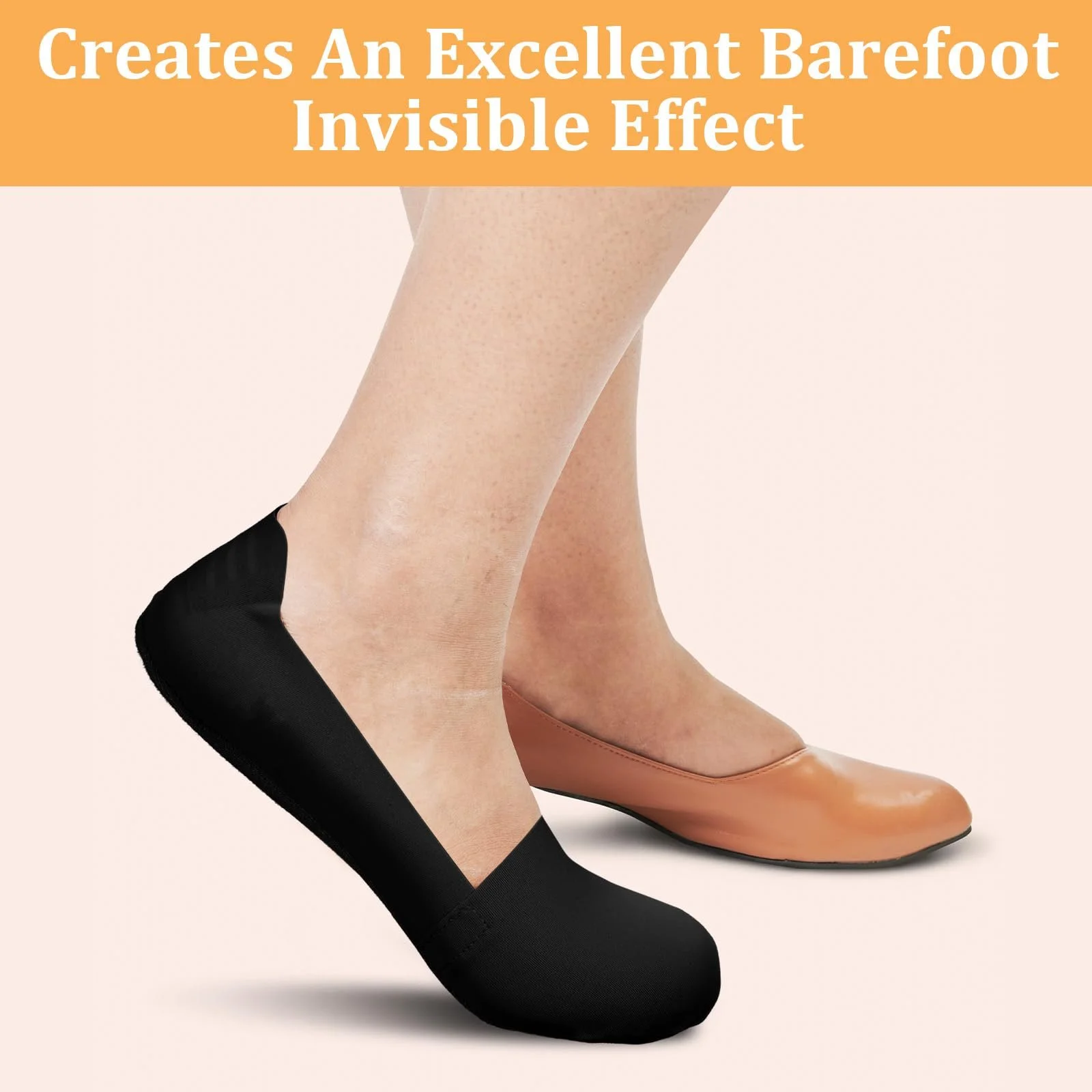 Шкарпетки-слідки Ballerina Invisible Ankle Socks 8 пар, фото №5