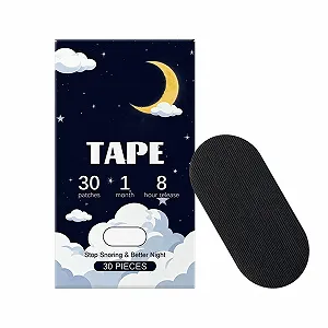 Купити Пластир для рота для сну, 30 штук. Покращує шкідливі звички, для чутливої шкіри - Фото 1 Пластир для рота для сну, 30 штук. Покращує шкідливі звички, для чутливої шкіри - Фото 1