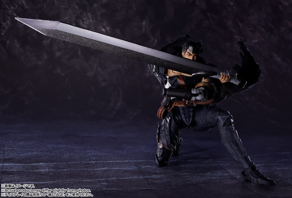 Экшн-фигурка S.H. Figuarts Tamashii Nations - Guts Berserker Armor Berserk, фото №6