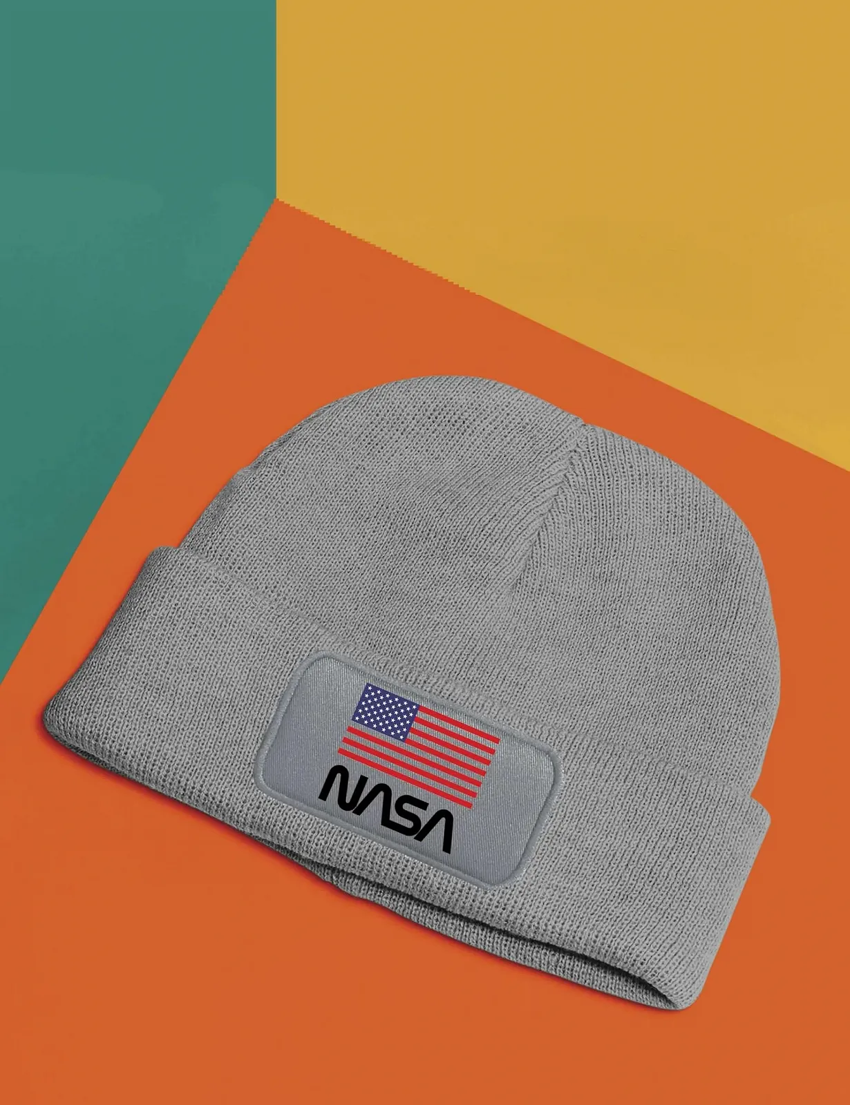 Дитяча Шапка NASA USA Зимова з Принтом Унісекс, фото №4 Дитяча Шапка NASA USA Зимова з Принтом Унісекс, фото №4