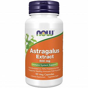 Специальный продукт NOW Astragalus Extract 500 mg Veg Capsules 90 капсул 4384301717 - Фото 1