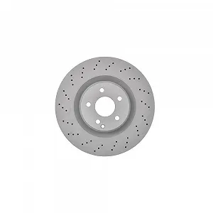 Тормозной диск BOSCH 0 986 479 412 для MERCEDES-BENZ, передняя ось - Фото 1