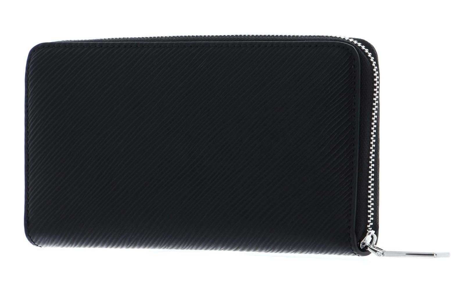 Гаманець Calvin Klein CK Elevated Zip Around Saffiano L CK Black, фото №4
