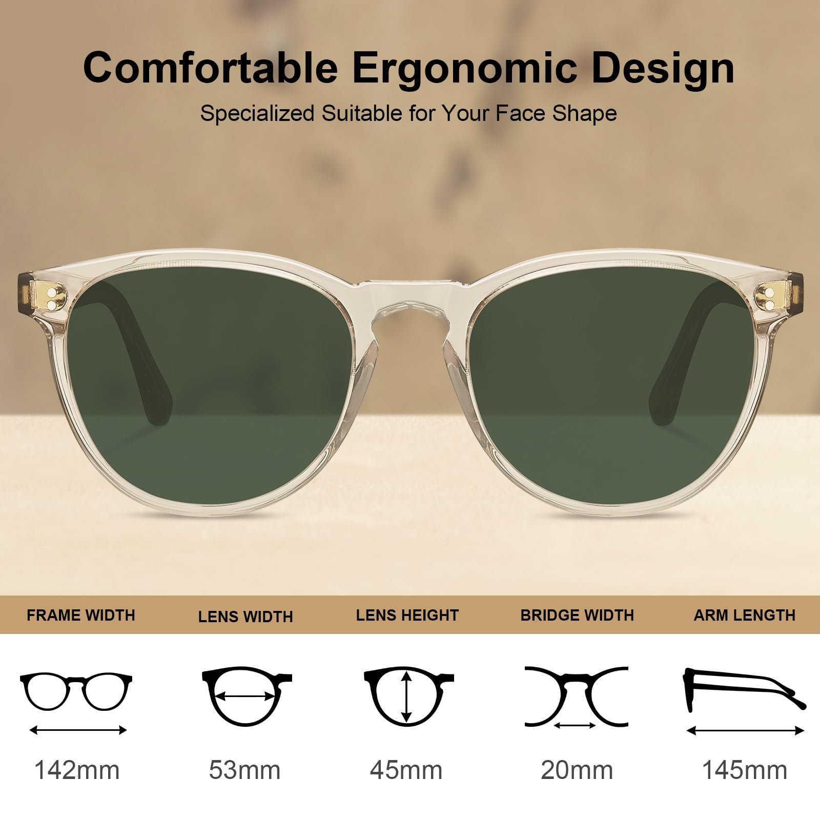 Сонцезахисні окуляри Чоловічі Поляризовані Carfia CA2307, фото №4 Сонцезахисні окуляри Чоловічі Поляризовані Carfia CA2307, фото №4