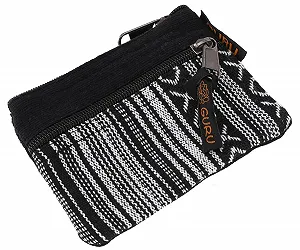 Кошелек GURU SHOP Ethno Cotton 9 x 11 x 1 см Black/White Standard Casual - Фото 1