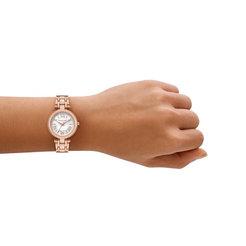 Жіночий годинник Quartz Michael Kors Laney з трьома стрілками, ремінець з нержавіючої сталі, фото №2