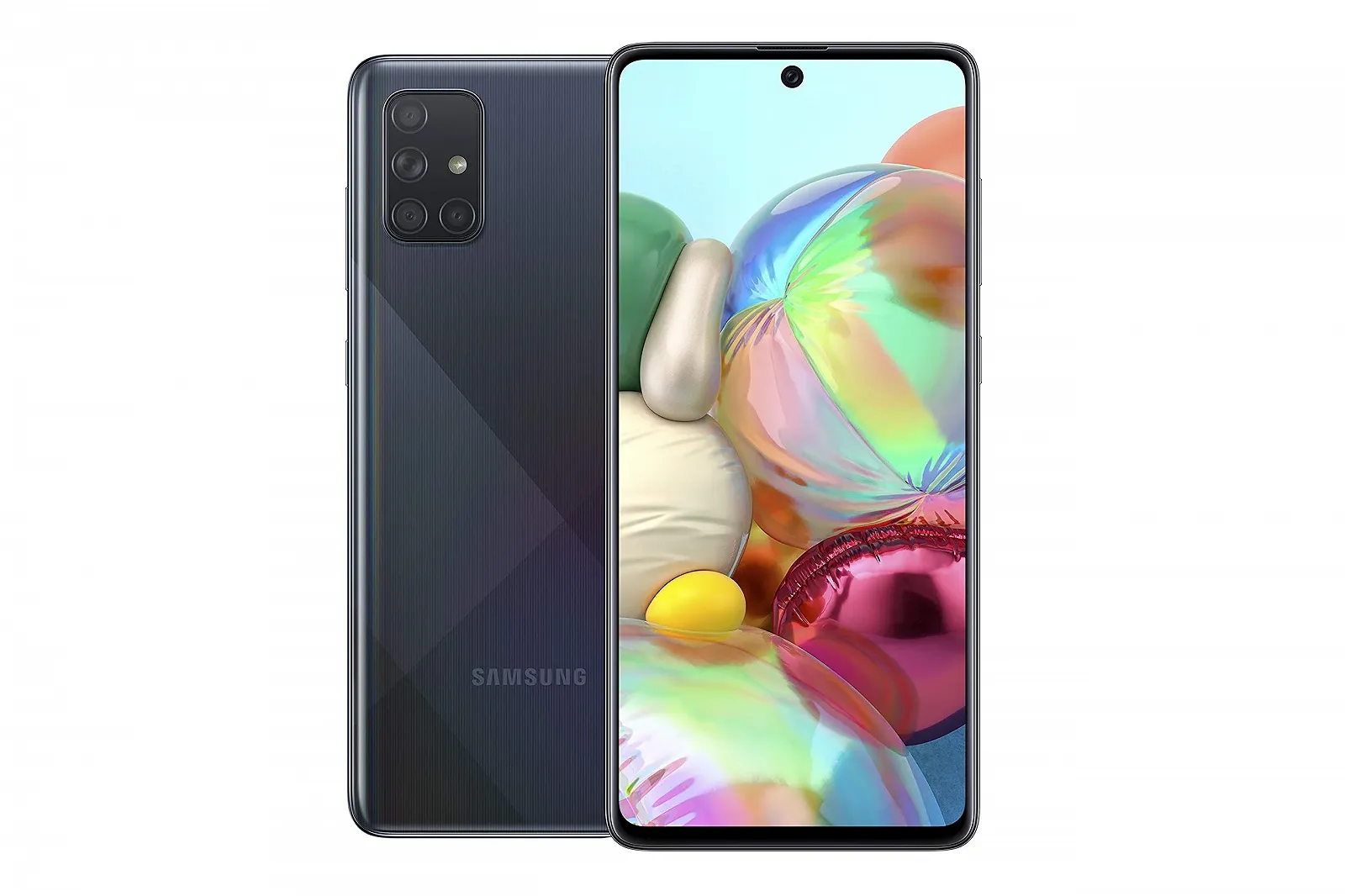 Смартфон Samsung Galaxy A71 128 GB 8 GB RAM Dual SIM Black, фото №1