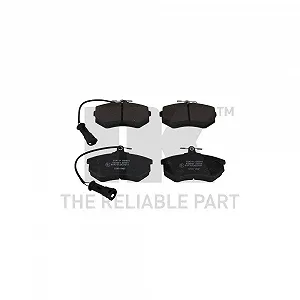 Комплект гальмівних колодок дискового гальма NK 224711 для AUDI передній міст - Фото 1