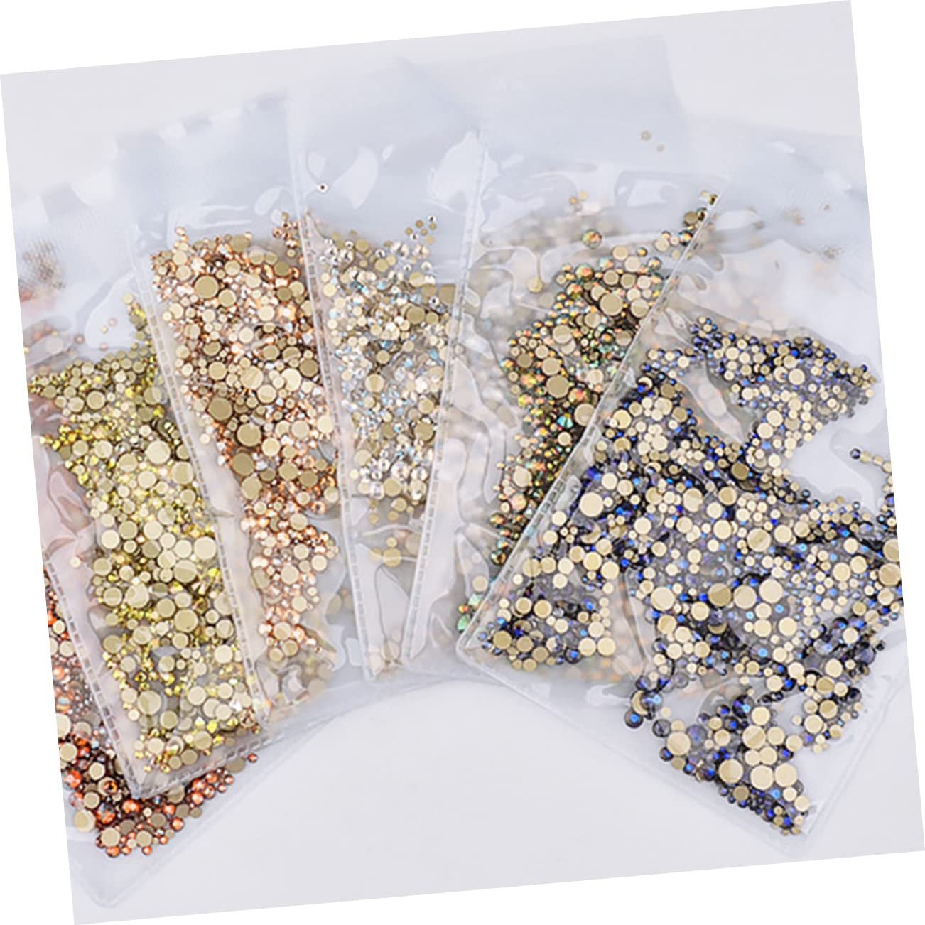 Стрази для нігтів WOONEKY Діаманти, фото №7