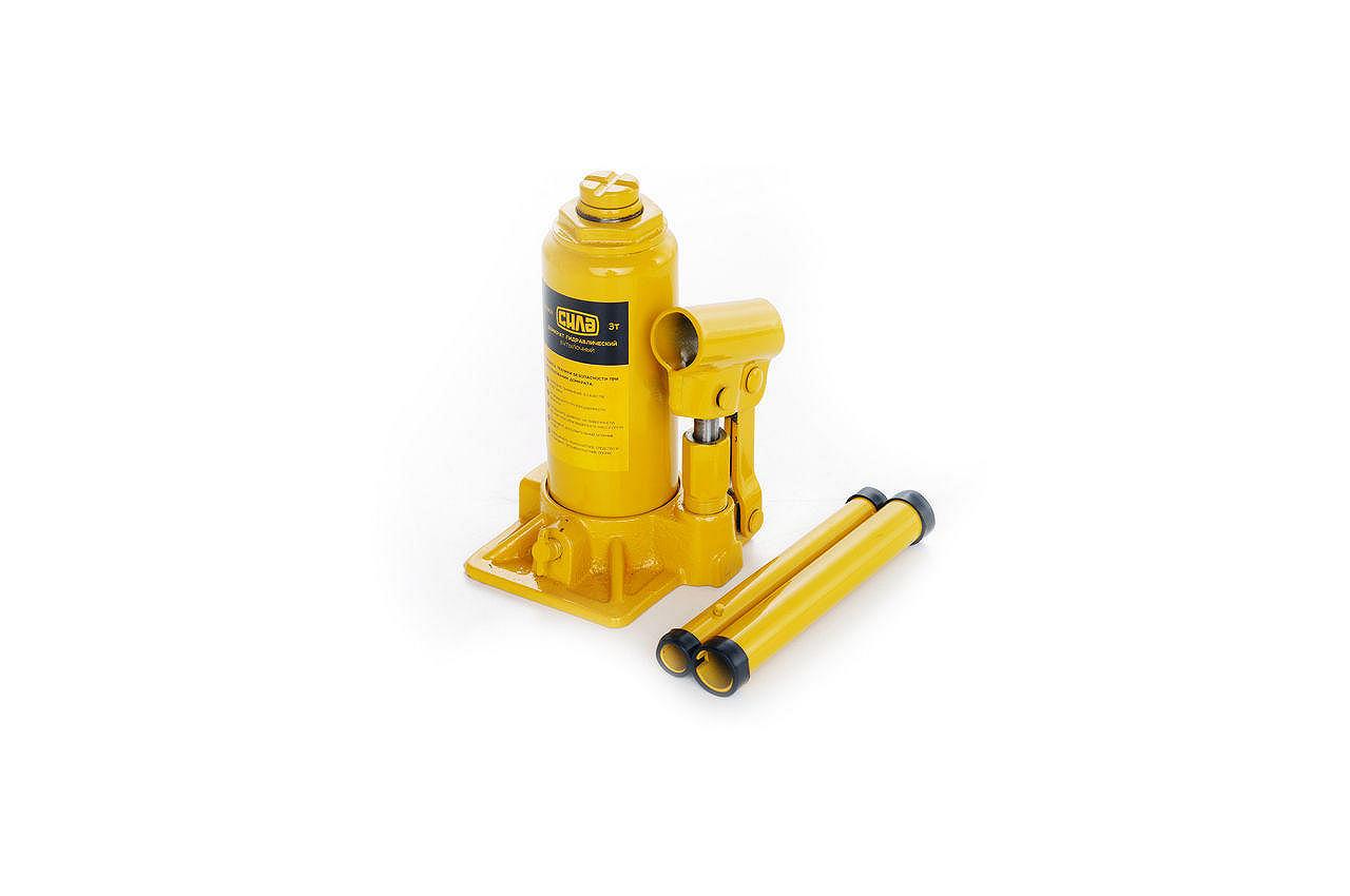 Домкраты Сила гидравлический - 3т x 350 мм, одноштоковый 271003, фото №1