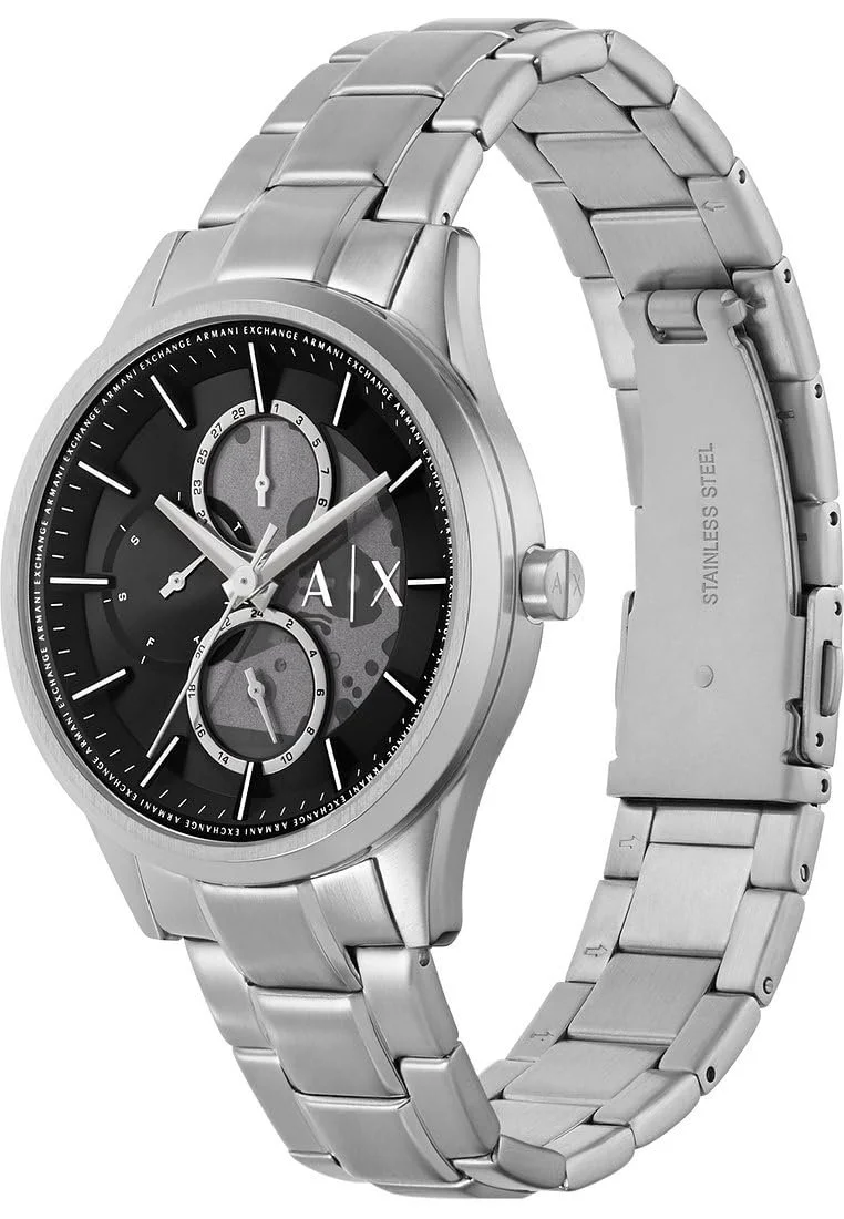 Годинник Кварцовий Armani Exchange Dante Чоловічий Мультимеханізм Розмір корпусу 42 мм Браслет з нержавіючої сталі AX1873, фото №4 Годинник Кварцовий Armani Exchange Dante Чоловічий Мультимеханізм Розмір корпусу 42 мм Браслет з нержавіючої сталі AX1873, фото №4