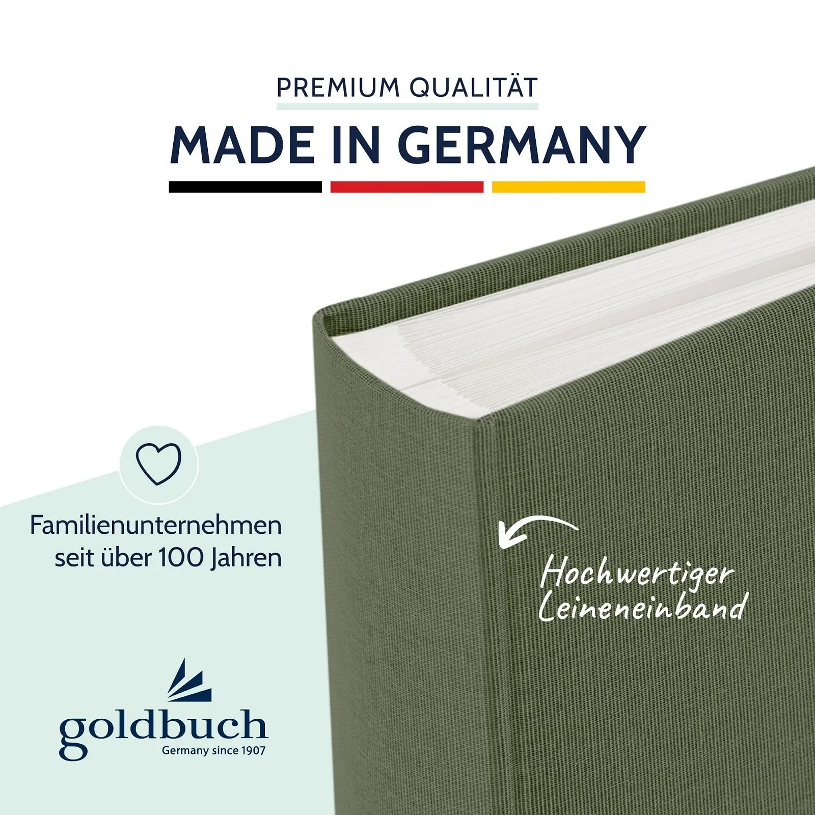 Фотоальбом goldbuch Bella Vista Изображение Артишока 30 x 31 см 60 Белых Страниц Зеленый, фото №3 Фотоальбом goldbuch Bella Vista Изображение Артишока 30 x 31 см 60 Белых Страниц Зеленый, фото №3