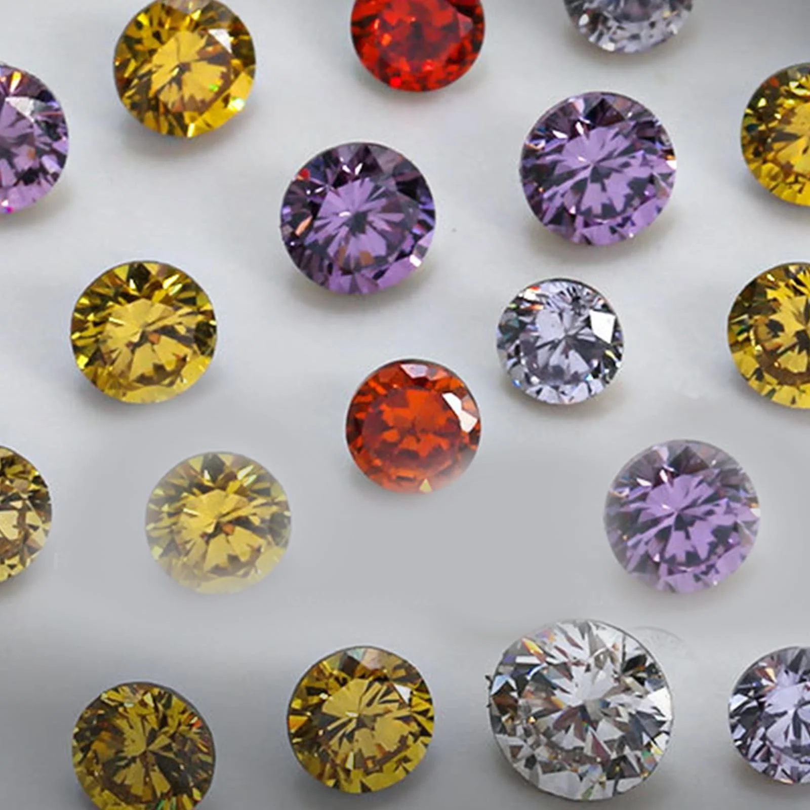 Мікс основ круглої форми для нігтів (випадковий колір), фото №4