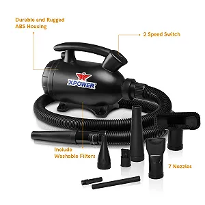 Електричний повітродувка  XPower A-6 High Performance Motor Eco-Friendly - Фото 1