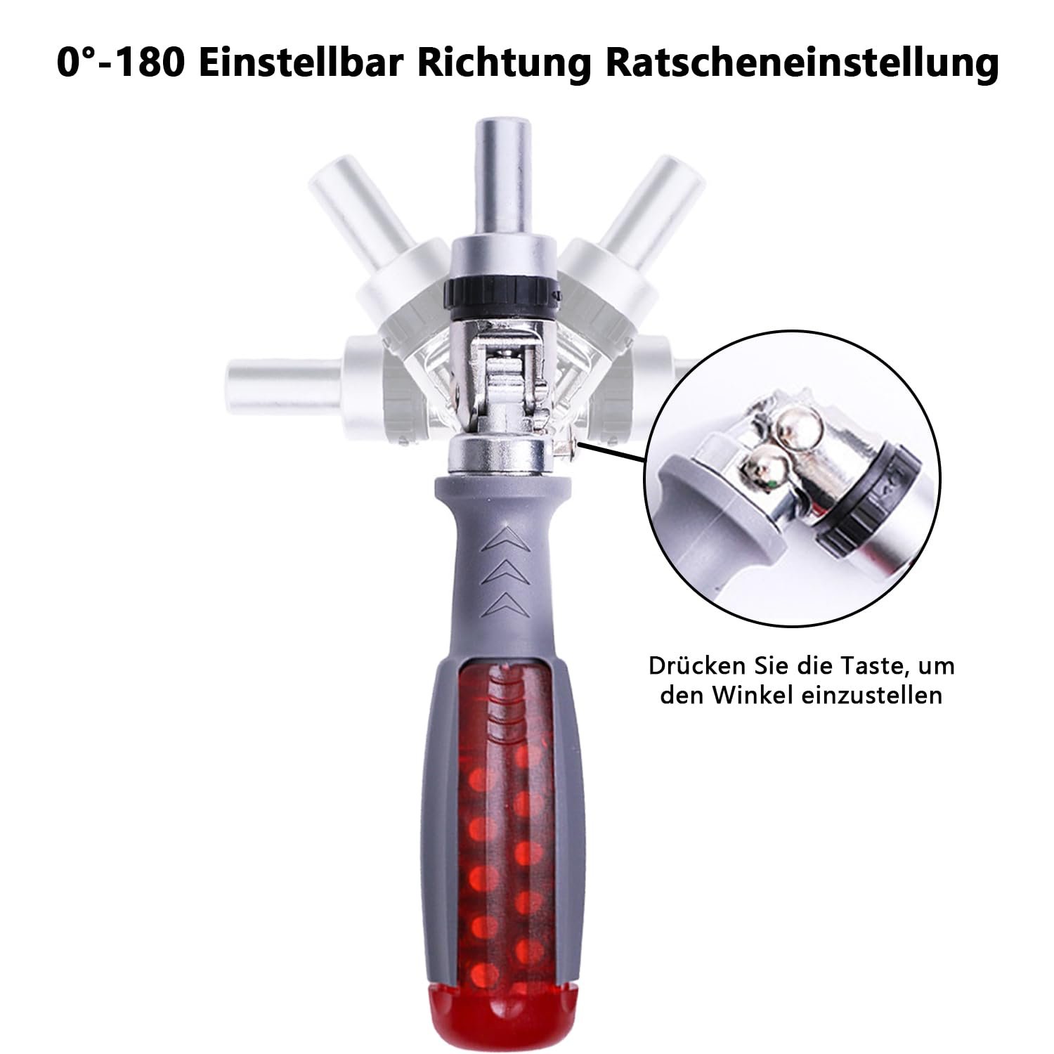 Викрутка ANBOO Ratchet 10-in-1 з багатонаборними бітами, фото №7 Викрутка ANBOO Ratchet 10-in-1 з багатонаборними бітами, фото №7