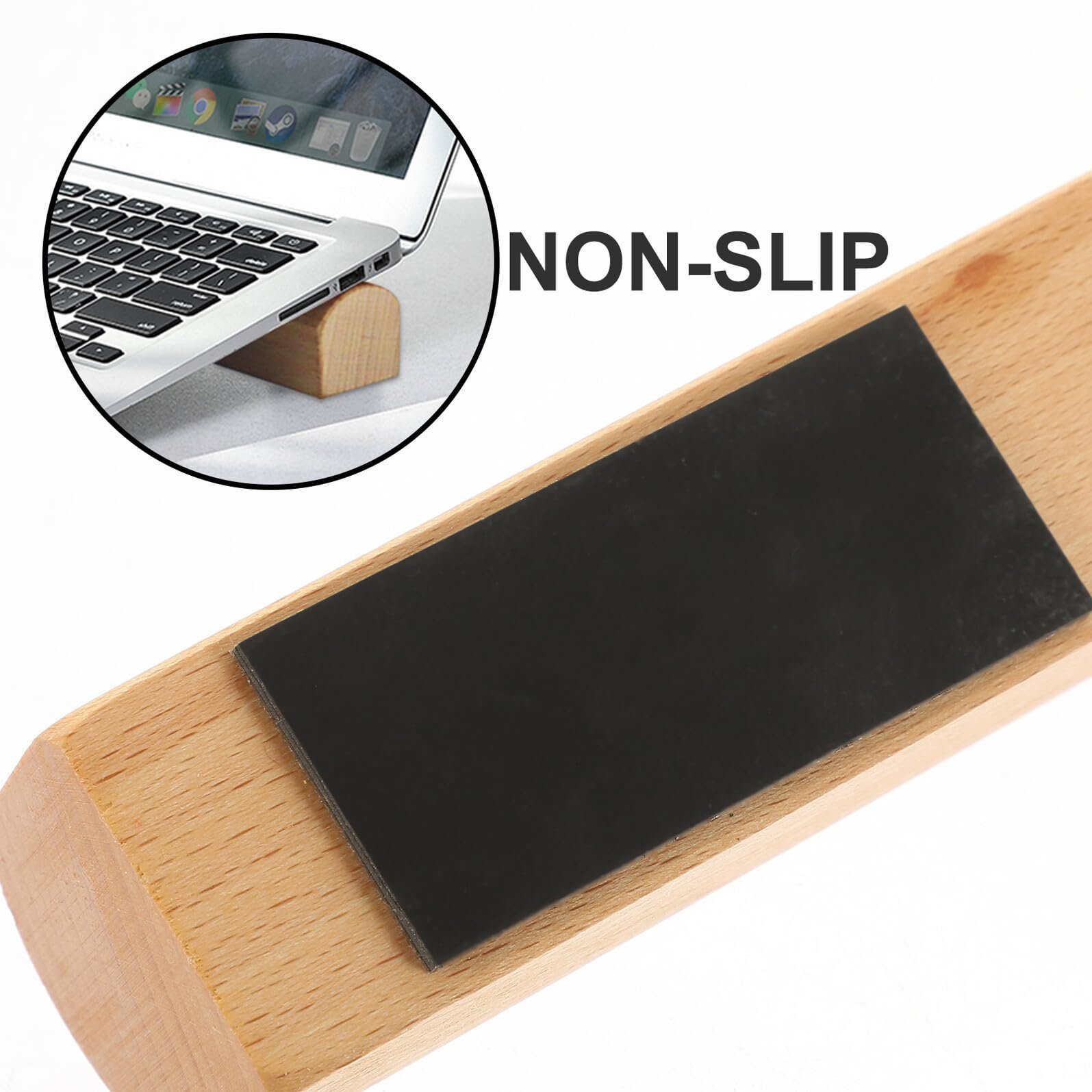 Деревянная Подставка для Ноутбука из Бука Портативная Прочная Подставка-Держатель для Ноутбука и Планшета для Стола Складная Многофункциональная Подставка для Ноутбука для Офиса Дома Путешествий, фото №9 Деревянная Подставка для Ноутбука из Бука Портативная Прочная Подставка-Держатель для Ноутбука и Планшета для Стола Складная Многофункциональная Подставка для Ноутбука для Офиса Дома Путешествий, фото №9
