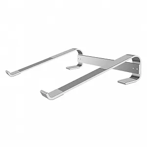 Подставка для ноутбука из алюминиевого сплава Эргономичная Регулируемая Держатель для ноутбука Улучшенная Осанка Нескользящая Стабильная PC Держатель для офиса и путешествий - Фото 1