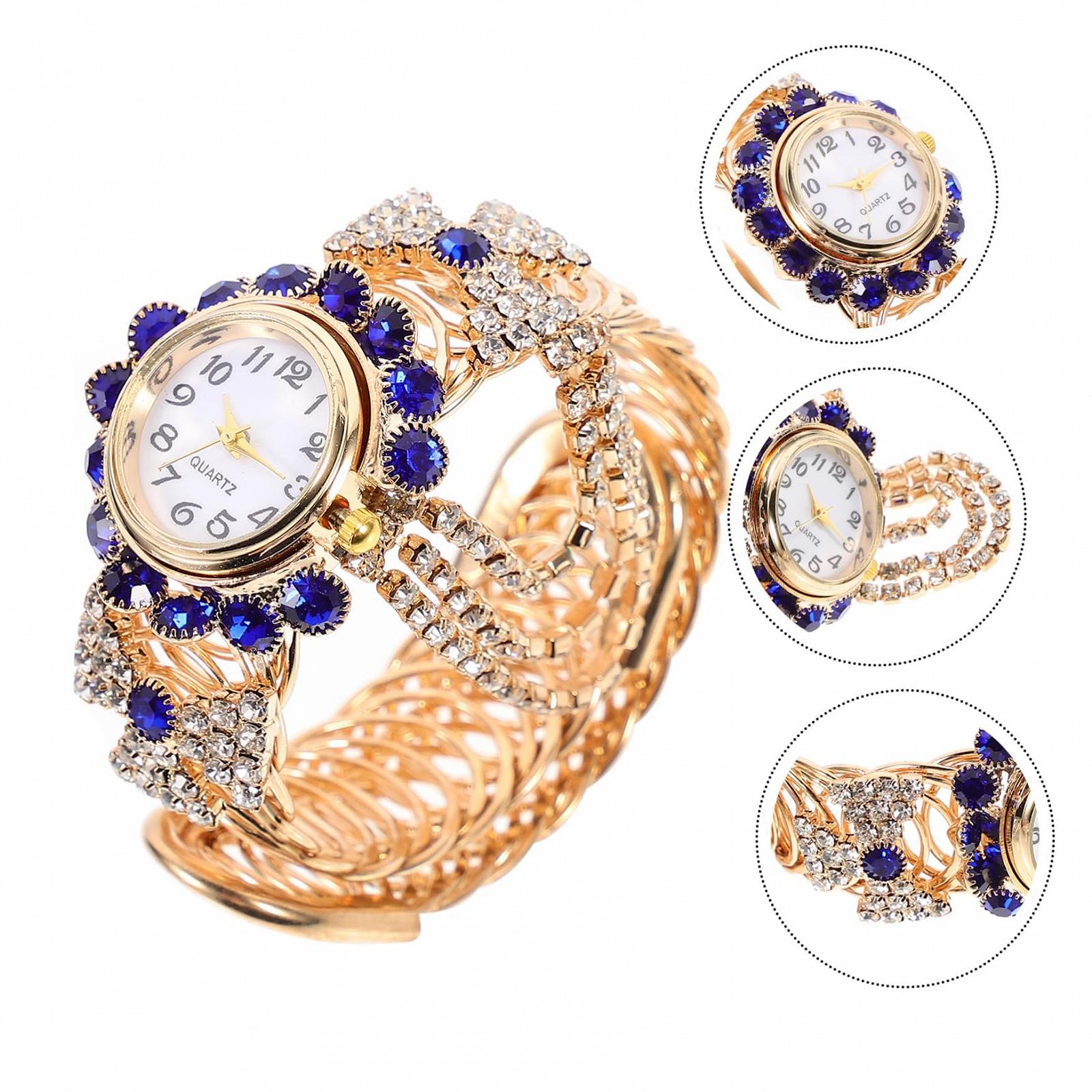 Годинник LIFKOME жіночий з блискучим браслетом, синій, фото №4 Годинник LIFKOME жіночий з блискучим браслетом, синій, фото №4