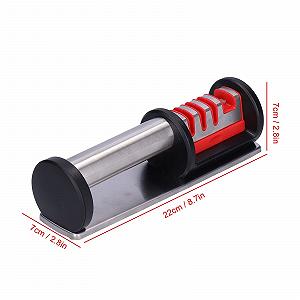 Точилка для ножів esmen 4-рівнева для кухонних ножів та ножиць synthetic.ua - Фото 1