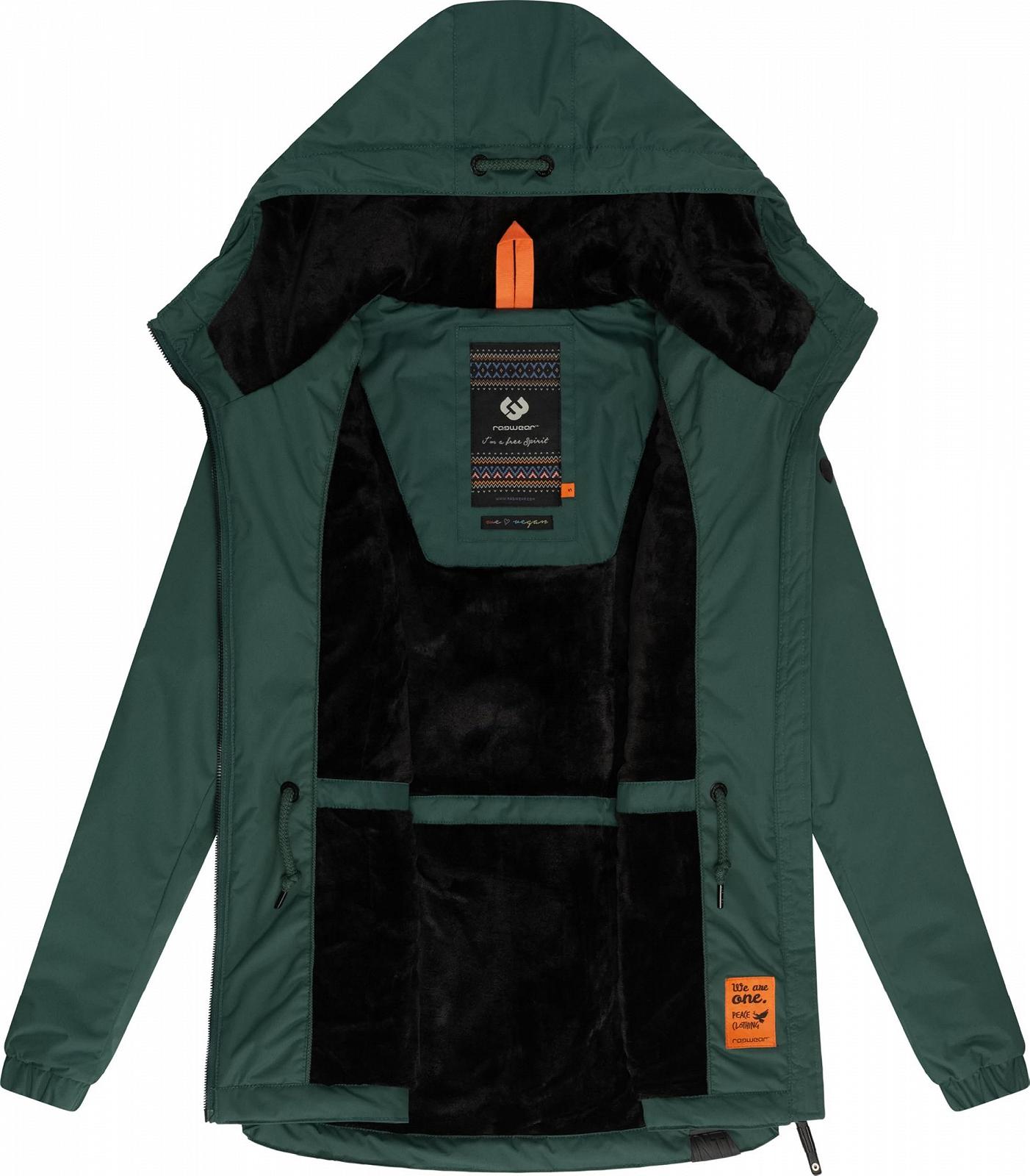 Теплая зимняя водонепроницаемая куртка с капюшоном Ragwear Dankka женская YOUMODO, фото №5