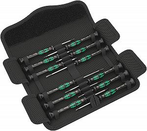 Купити Набір прецизійних викруток Wera Kraftform Micro 12 Universal 1 / 12 шт. / PH, Slotted, Torx, Hex - Фото 1 Набір прецизійних викруток Wera Kraftform Micro 12 Universal 1 / 12 шт. / PH, Slotted, Torx, Hex - Фото 1