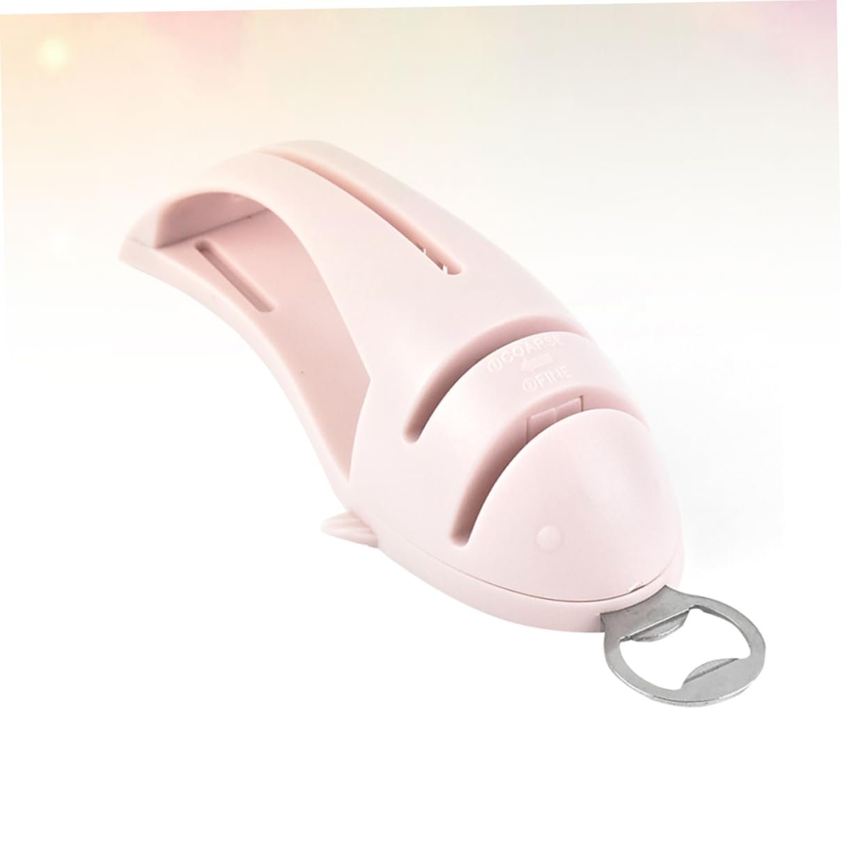 Точилка для ножей ABOOFAN многофункциональная с открывалкой Pink, фото №4