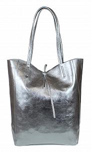 Женская сумка с открытым верхом Girly Handbags из натуральной кожи - Фото 1