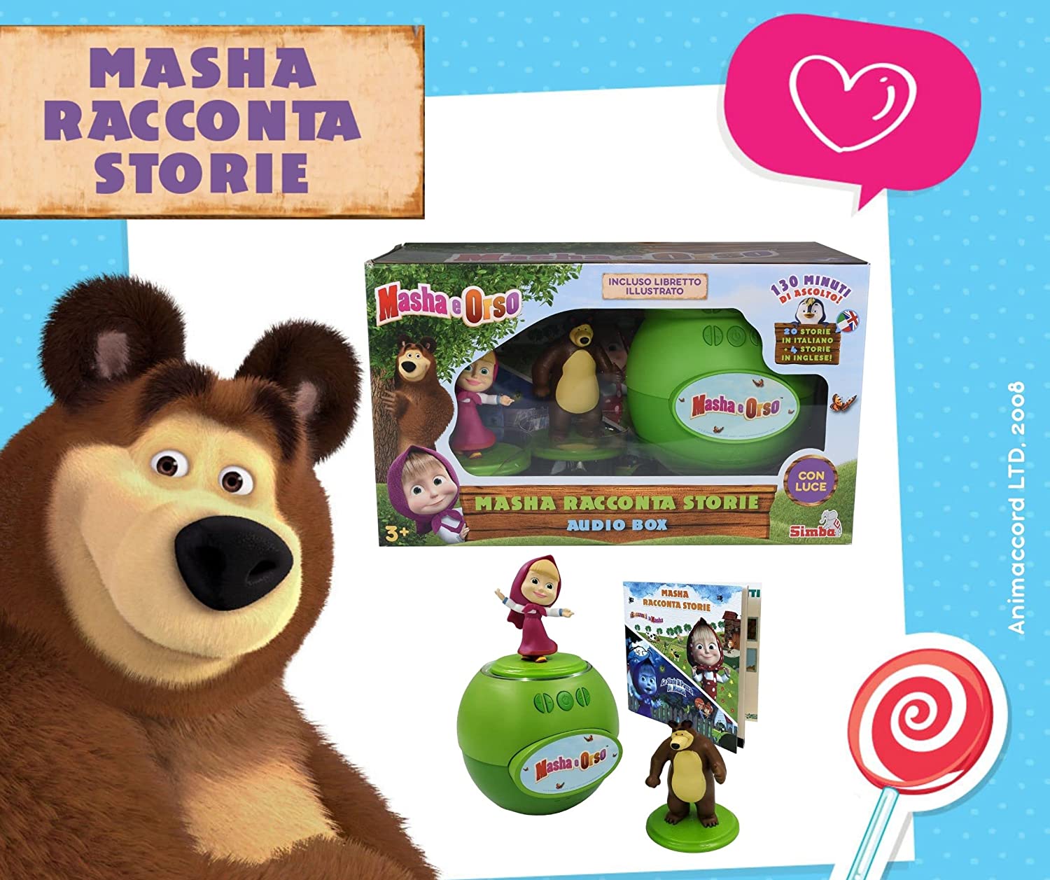 7101100076 Steffi Love Маша рассказывает истории. Итальянский язык, фото №5