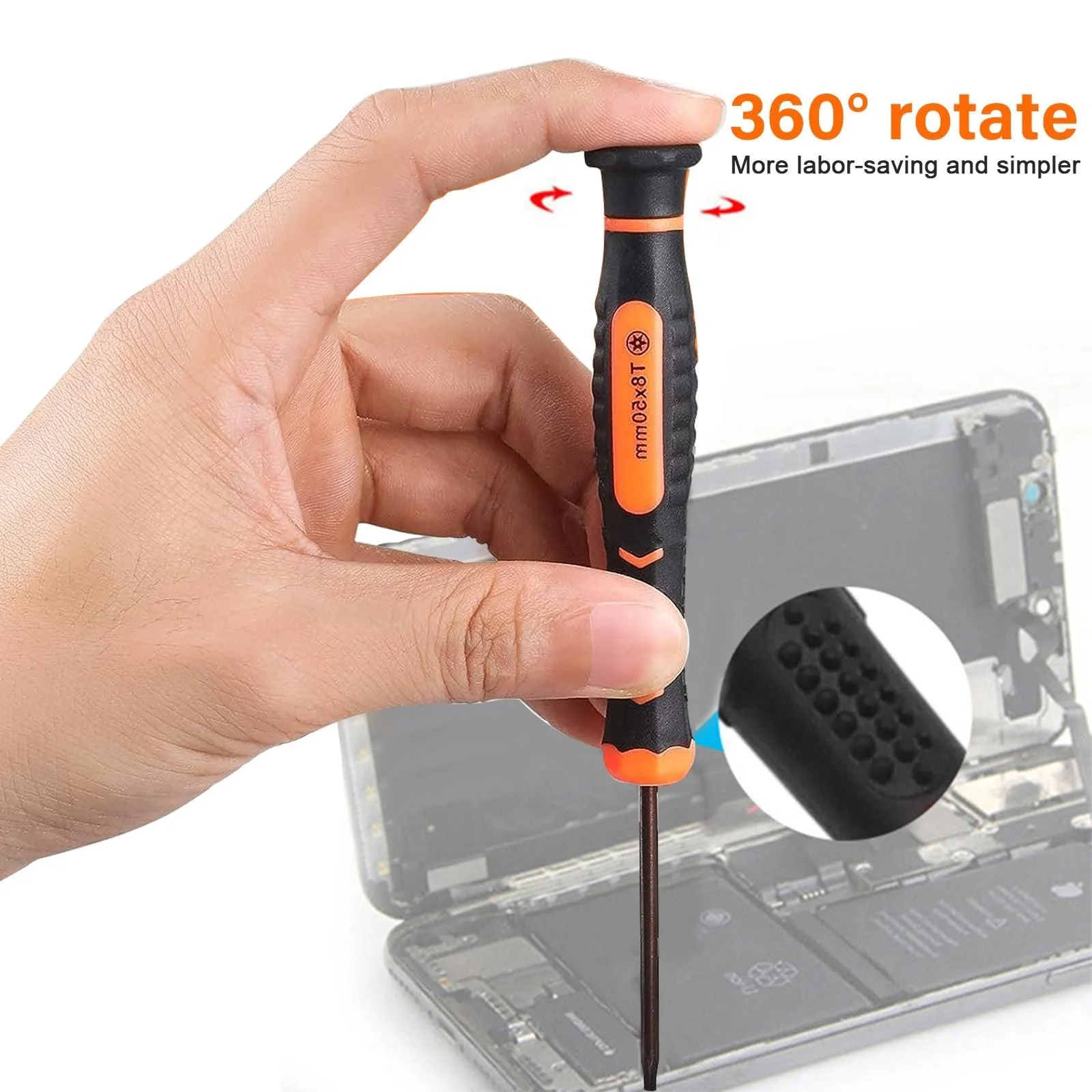 Отвёртка TECKMAN TR9 Torx с PH00, PH0, PH1, Набор отвёрток Phillips для Sony Playstation 4.5, фото №6